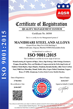 Quality Management Certificate